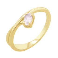 Prsteň s oválnym růženínom Cellini