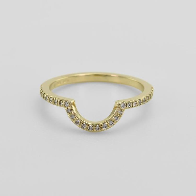 Obrúčka s diamantmi 50276