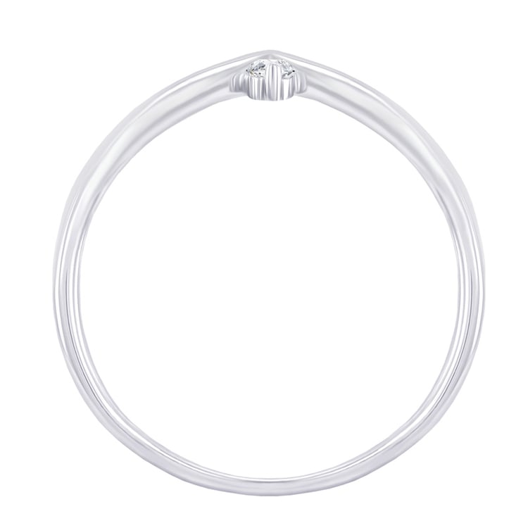 Zlatý elegantný prsteň s diamantom Caris 41636