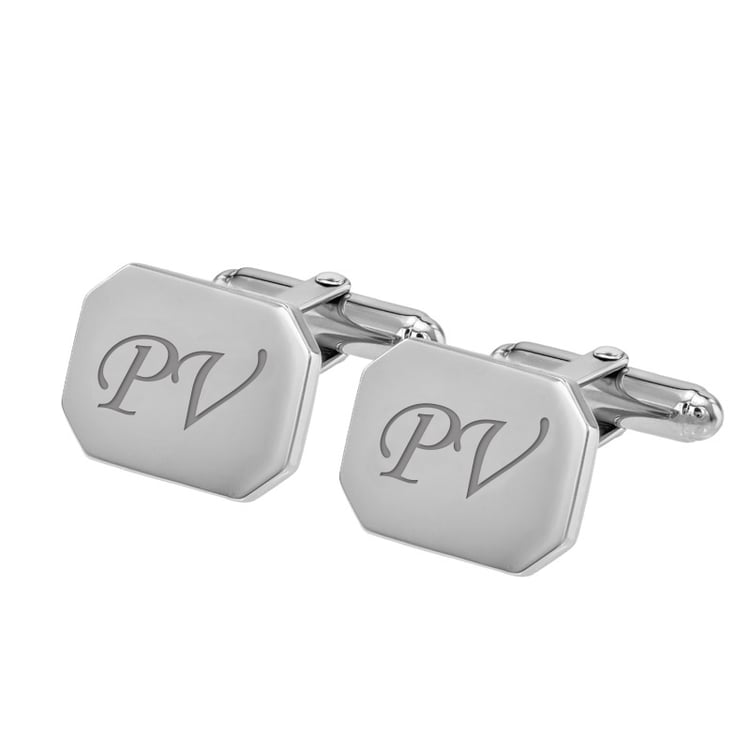 Manžetové gombíky zo striebra