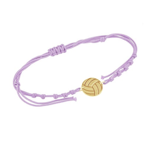 Povrázkový náramok lopta s gravírom vašej voľby Volleyball