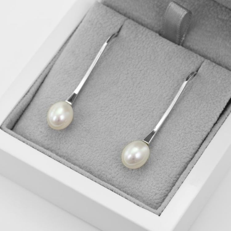 Minimalistické visiace náušnice 50330