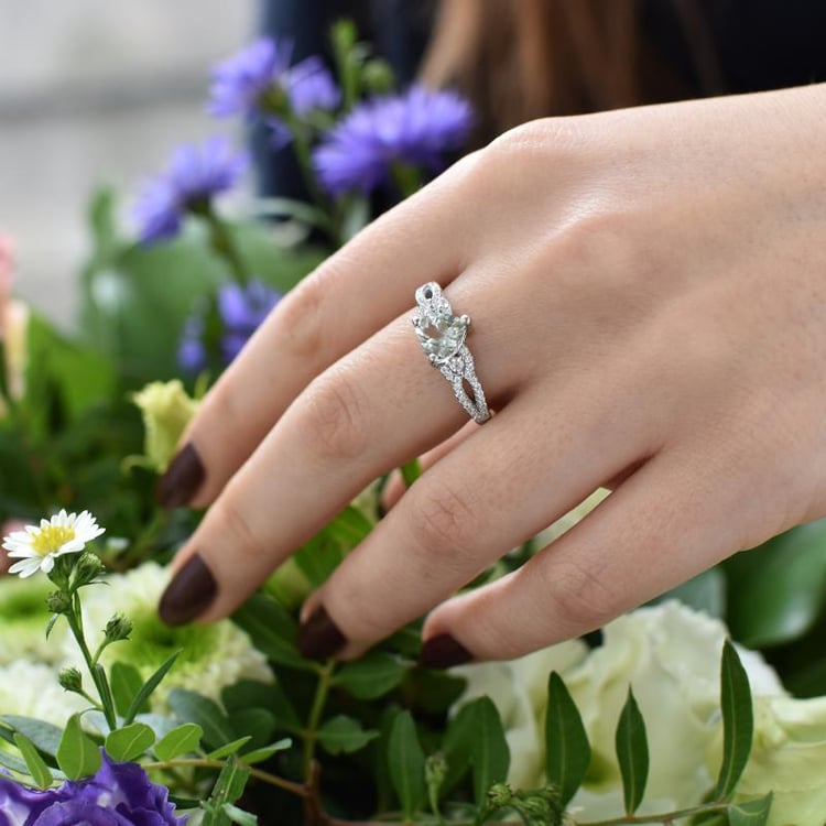 Prsteň zo striebra 40522