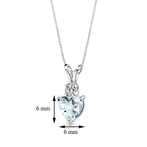 Akvamarínový náhrdelník Edmey 7890