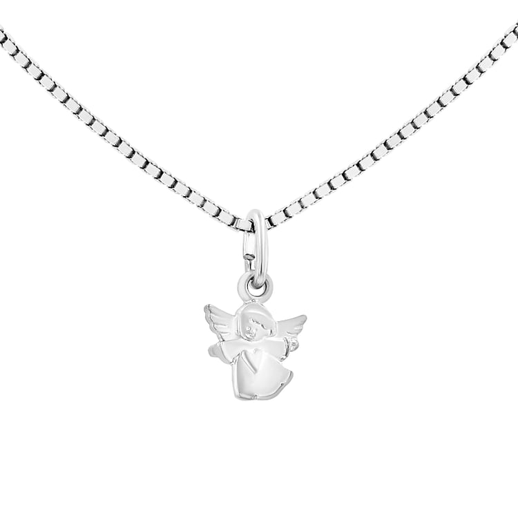 Strieborný prívesok s anjelom 