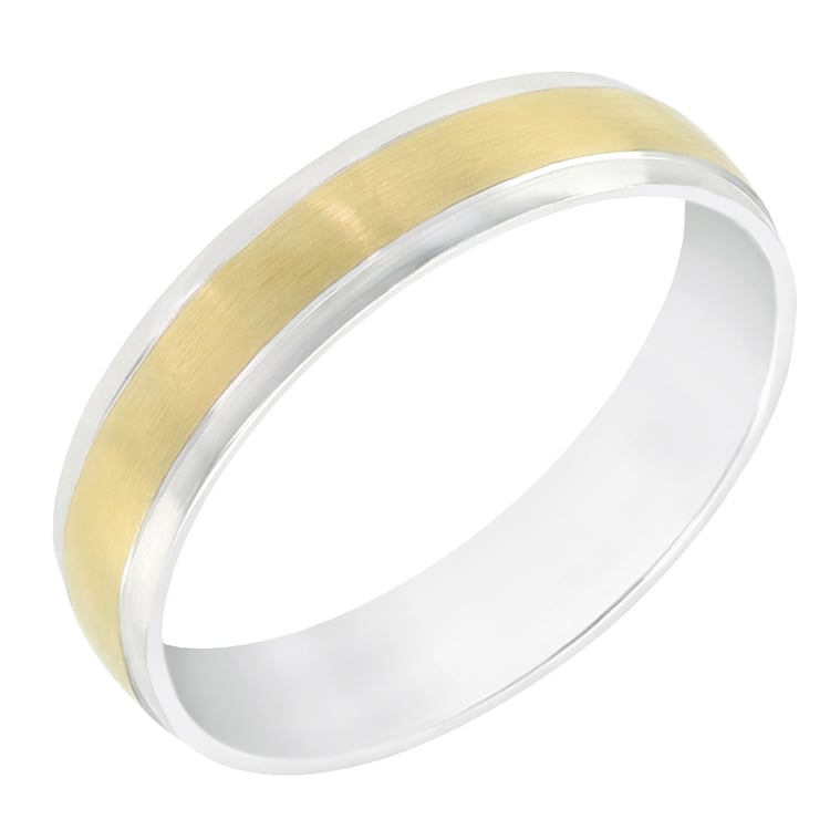 Dvojfarebny pánsky prsten 60607