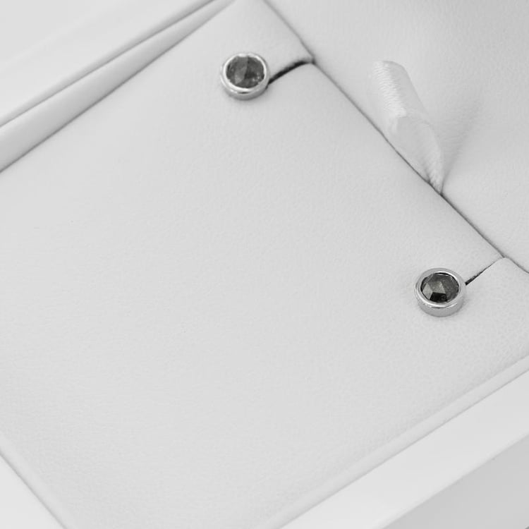 Náušnice so salt'n'pepper diamantmi 39863