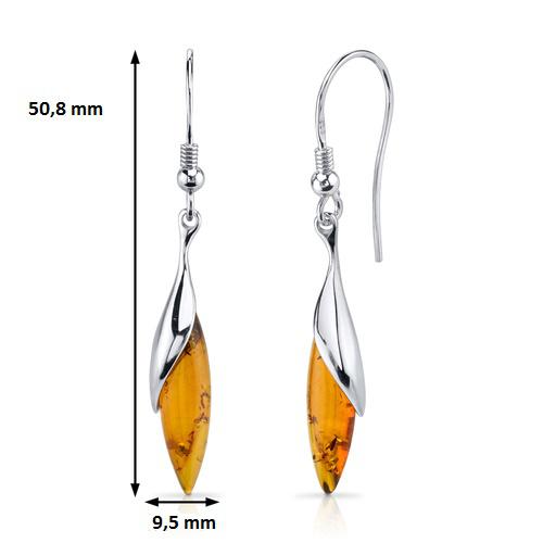 Strieborné náušnice 19508