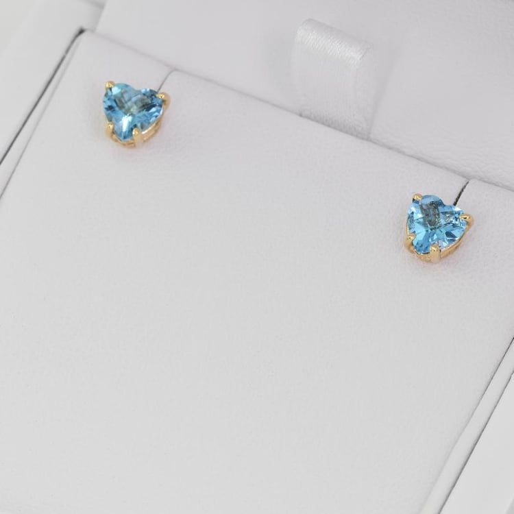 Náušnice s topásmi 25657