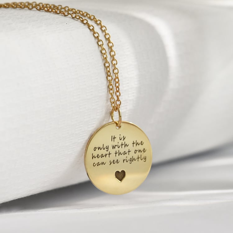 Strieborný prívesok Malý princ s líškou a gravírom 122602