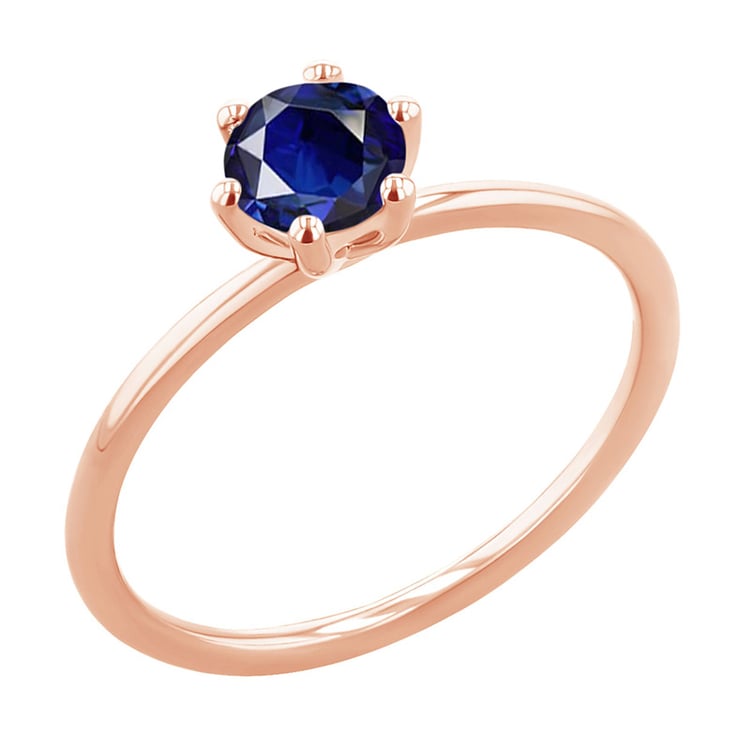 Zásnubný prsteň so safírom Birdie 151121