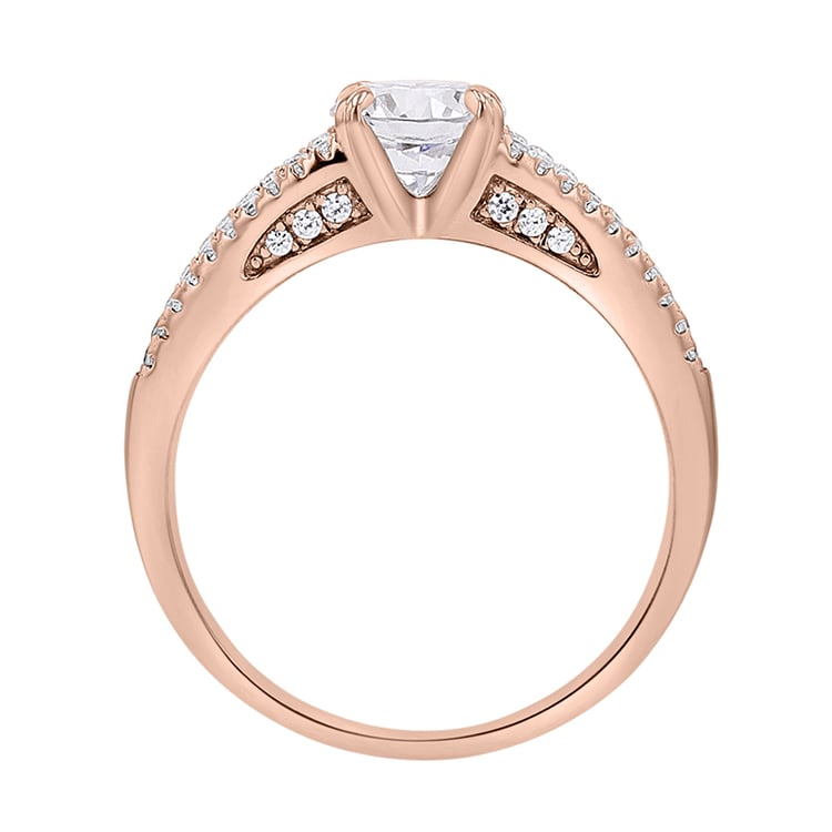 Zásnubný prsteň plný diamantov Davio 141819