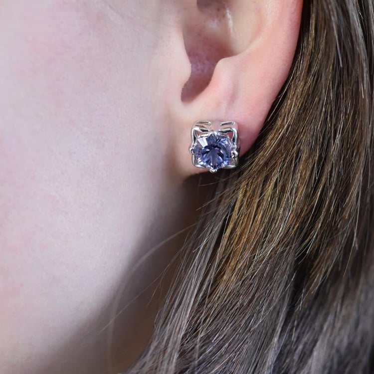 Náušnice zo striebra 26840