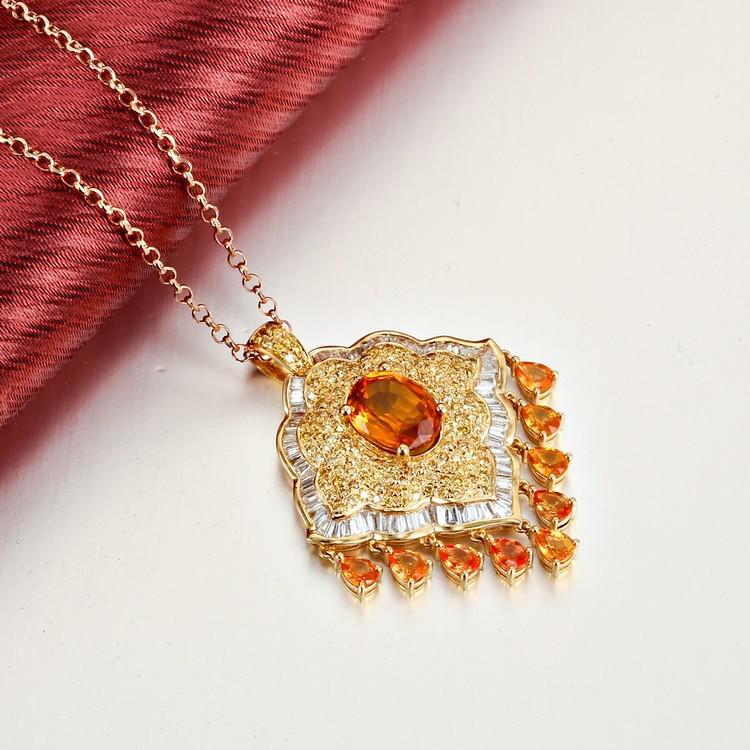 Iskrivý zlatý náhrdelník 5262