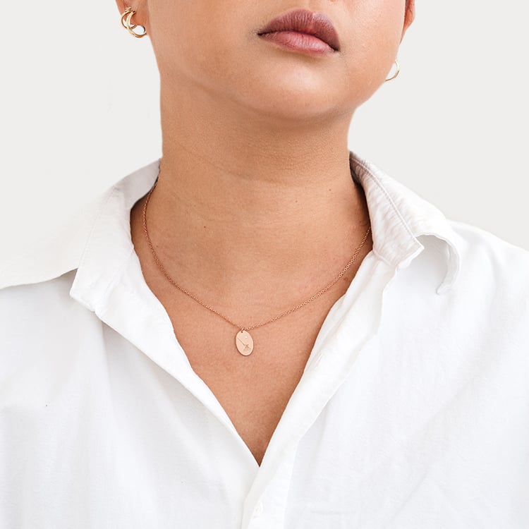 Personalizovaný strieborný prívesok s diamantom Metronome 128946