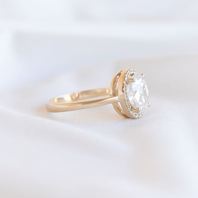 Elegantný zásnubný prsteň 94741