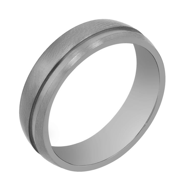 Titanové snubné prstene s diamantmi Otto 107403