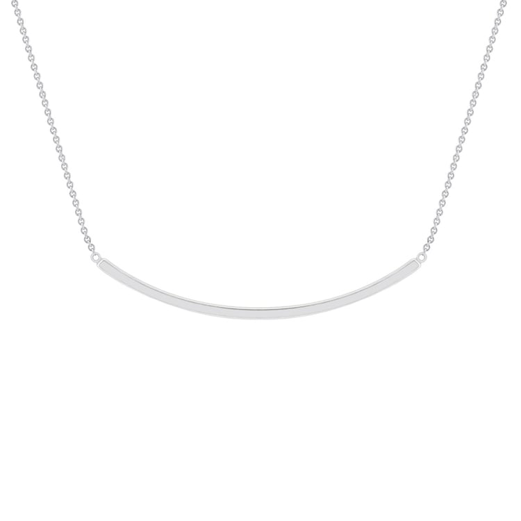 Strieborný minimalistický náhrdelník