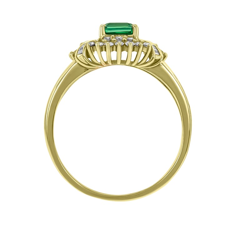 Smaragdový prsteň 2493