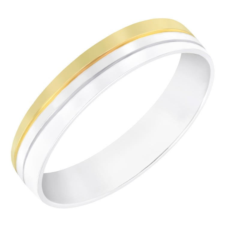 Kombinovaný pánsky prsteň 60830