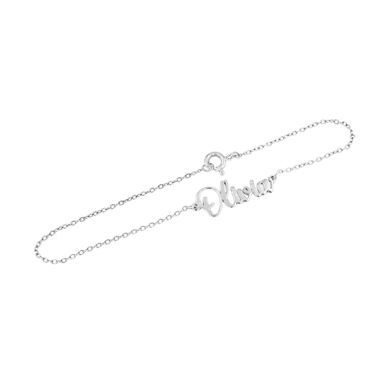 Zlatý náramok s menom Rebeca