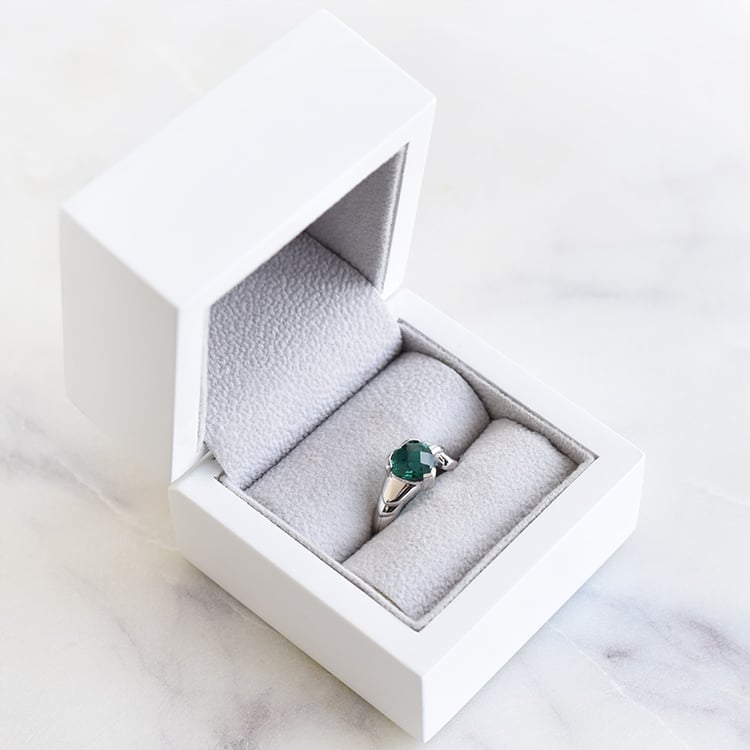 Prsteň zo striebra 92276