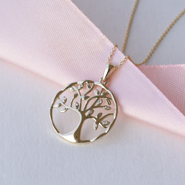 Diamantový prívesok so stromom života 78333