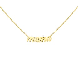Náhrdelník s nápisom Mama
