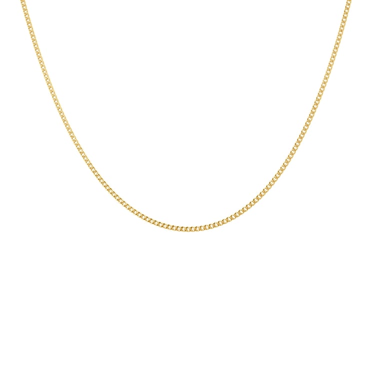 Jemná panzer retiazka 55 cm zo striebra 124322