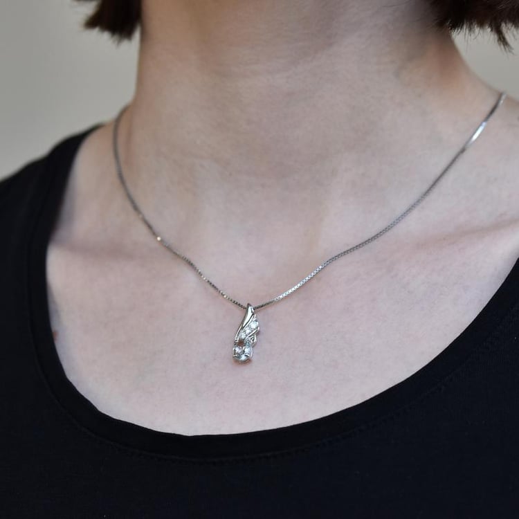 Náhrdelník s akvamarínom 26549