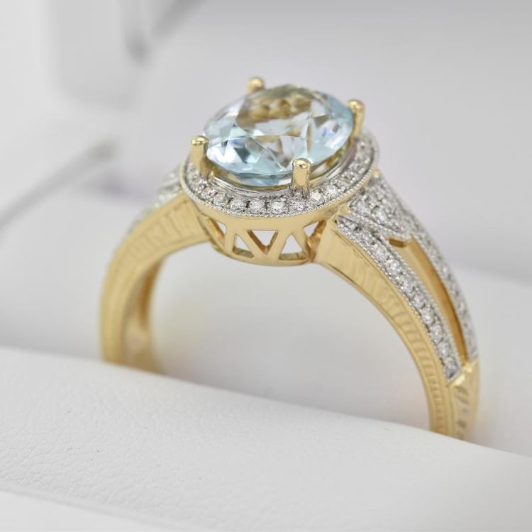 Čarokrásny zlatý prsteň 6055