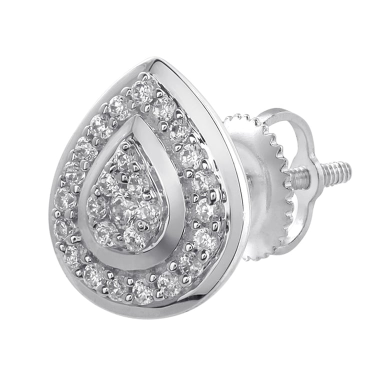 Náušnice s diamantmi 19070