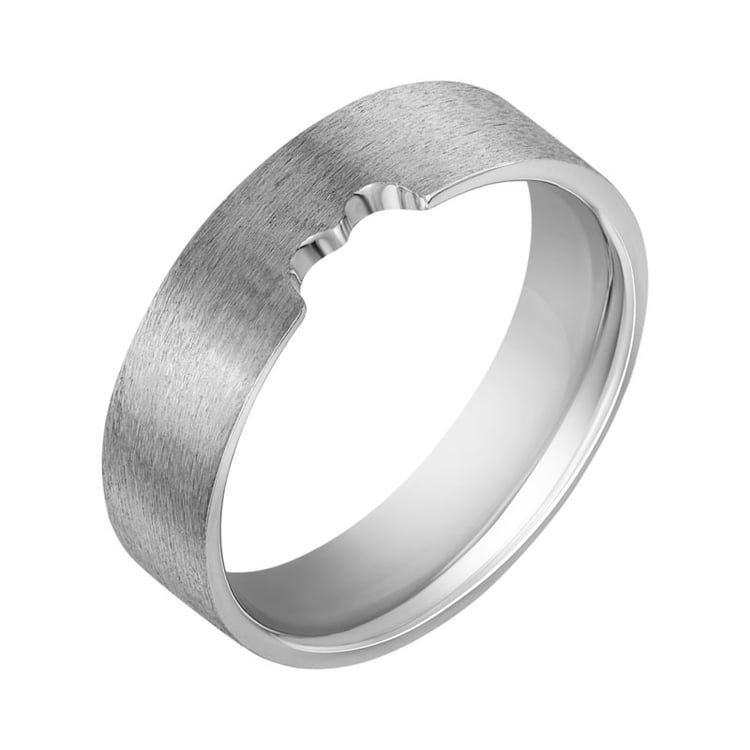 Zlaté svadobné obrúčky s motívom srdca Catela 31154