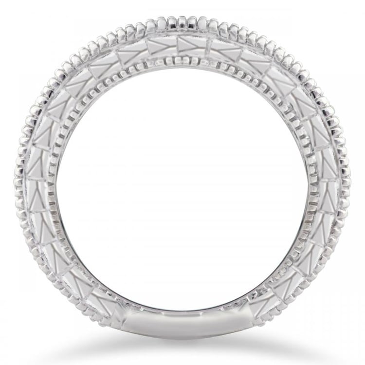 Vintage obrúčka s lab-grown diamantmi Silva 105737