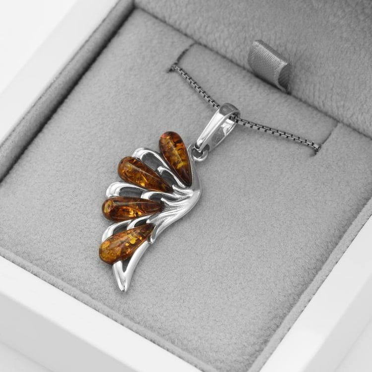 Jantárové anjelské krídlo 52061