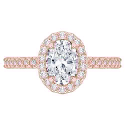 Elegantný zásnubný prsteň s diamantmi Joelle