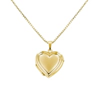 Strieborný otvárací medailón srdca Thad