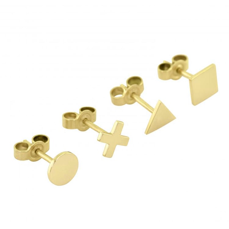 Náušnice zo žltého zlata 29937