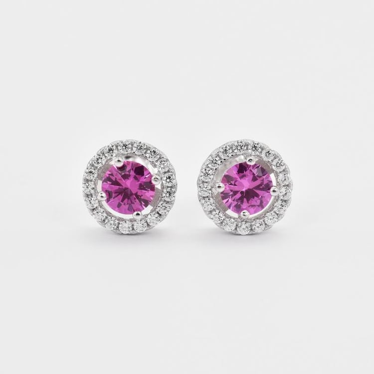 Zafírové náušnice 19440