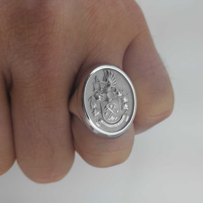 Vyleštený hotový prsteň