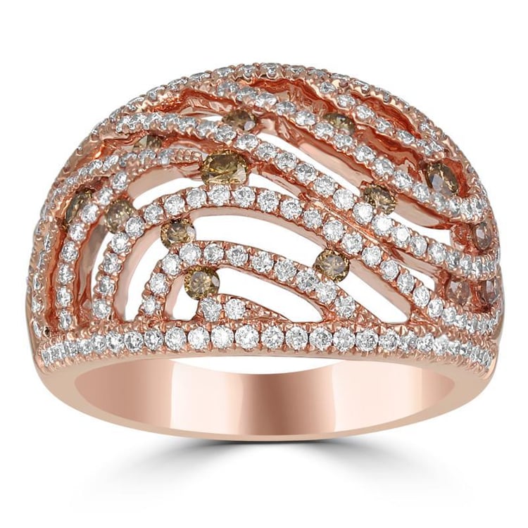 Prsteň s diamantmi 11347