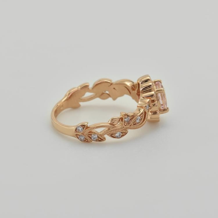 Prsteň s morganitom 32996