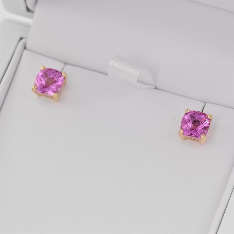 Zafírové náušnice 25356