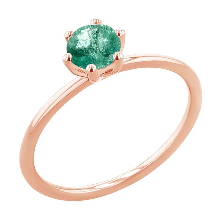Zásnubný prsteň so smaragdom Birdie 151117