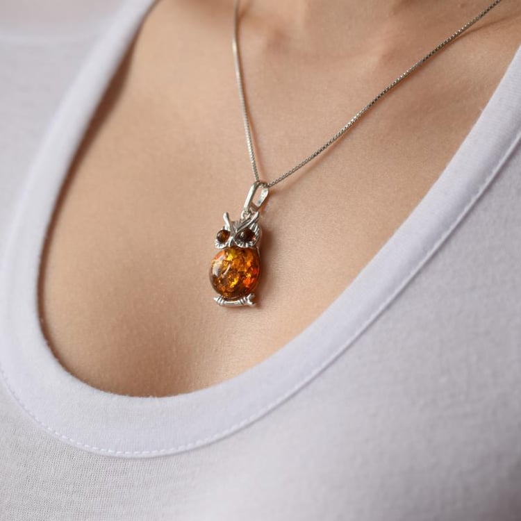 Jantárový náhrdelník 13438