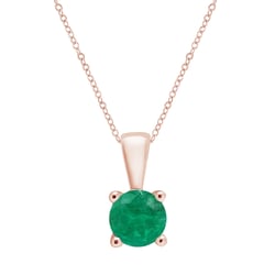 Prívesok so smaragdom s výberom veľkosti Odessa