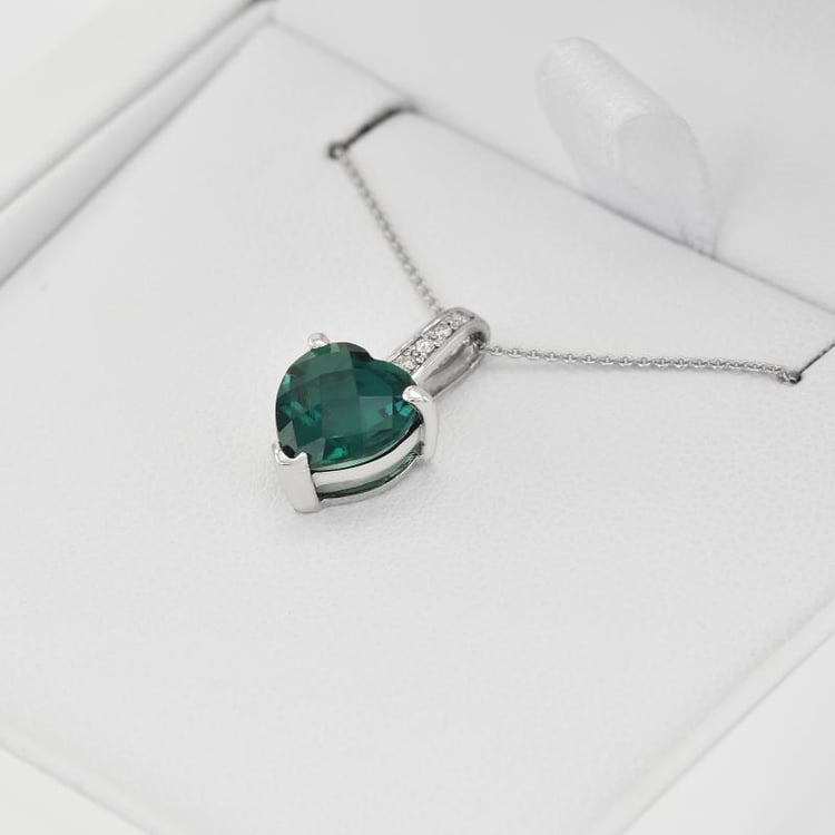 Zlatý smaragdový prívesok 37871