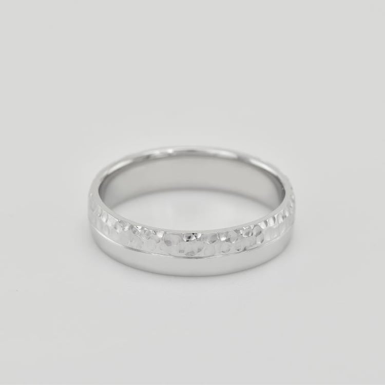 Zlaté tepané obrúčky 34669