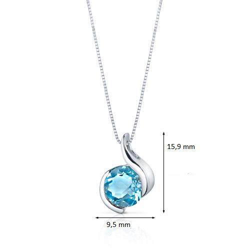 Strieborný náhrdelník Danelle 9897