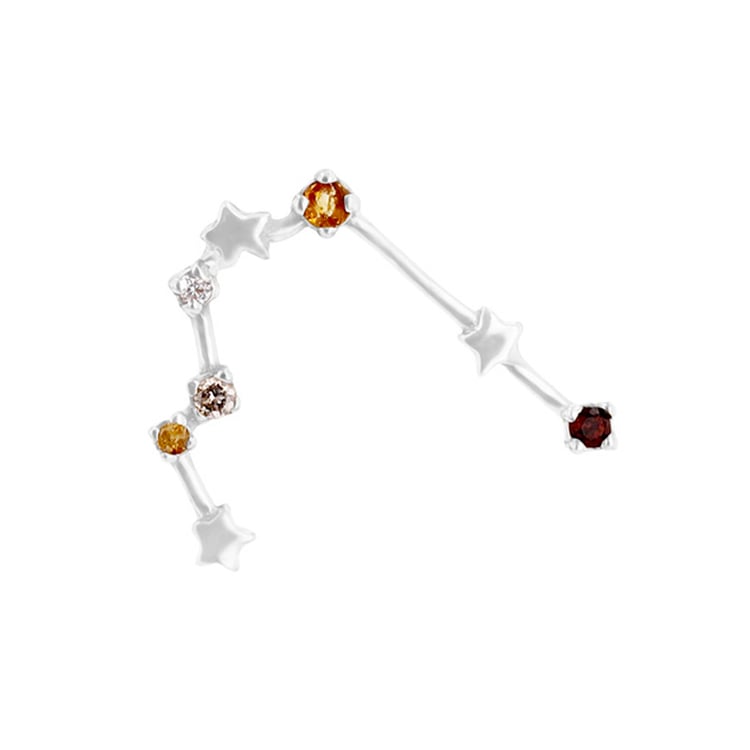 Náušnica so znamením zverokruhu Gemini 95675